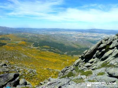 Pico del Zapatero, Sierra de la Paramera; senderismo en la comunidad de madrid; senderismo por la pe